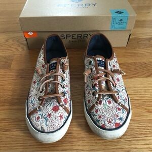 Sperry Multicolor Canvas Sneakers